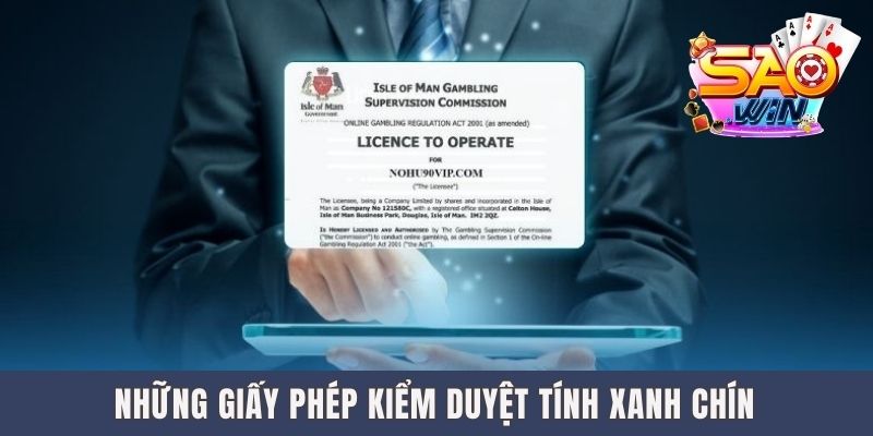 Những giấy phép kiểm duyệt tính xanh chín tại Saowin